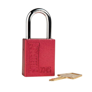 CANDADO LOCK OUT X05 ROJO STEELPRO