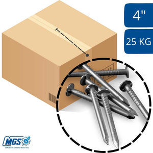 CLAVO CORRIENTE 4" CAJA 25KG