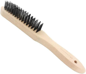 CEPILLO ACERO INOXIDABLE CON MANGO MADERA